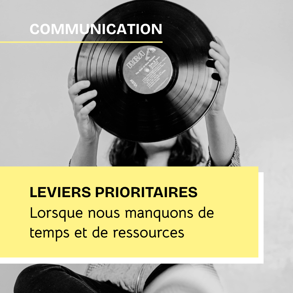Leviers prioritaires en communication